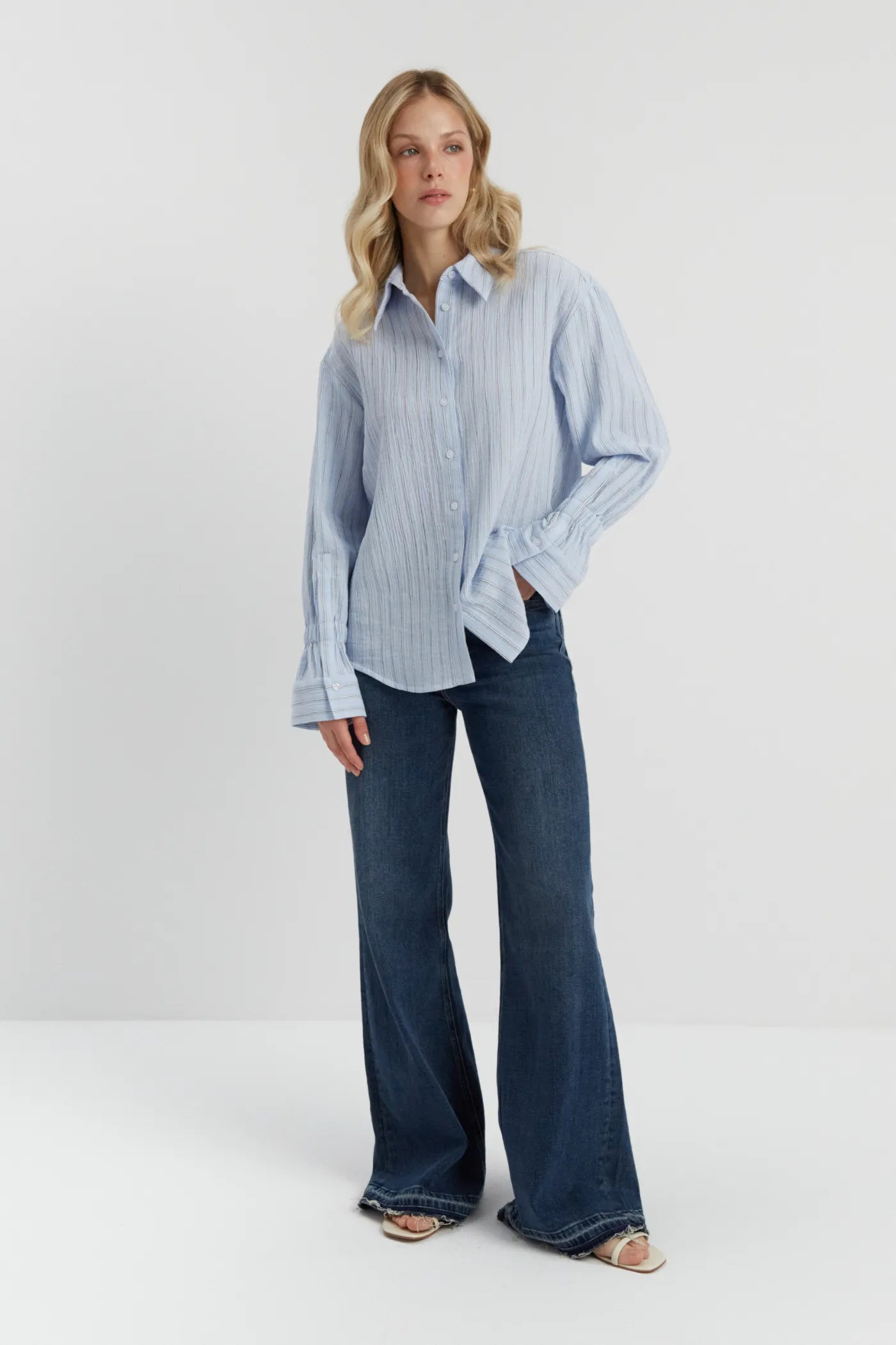 Harriet's Blue Striped Shirt