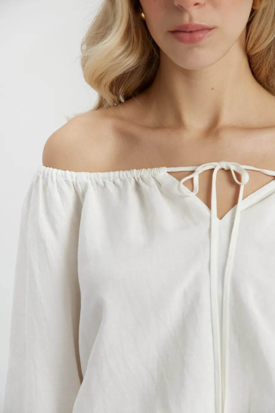 Bluzka w kolorze off-white Poppy
