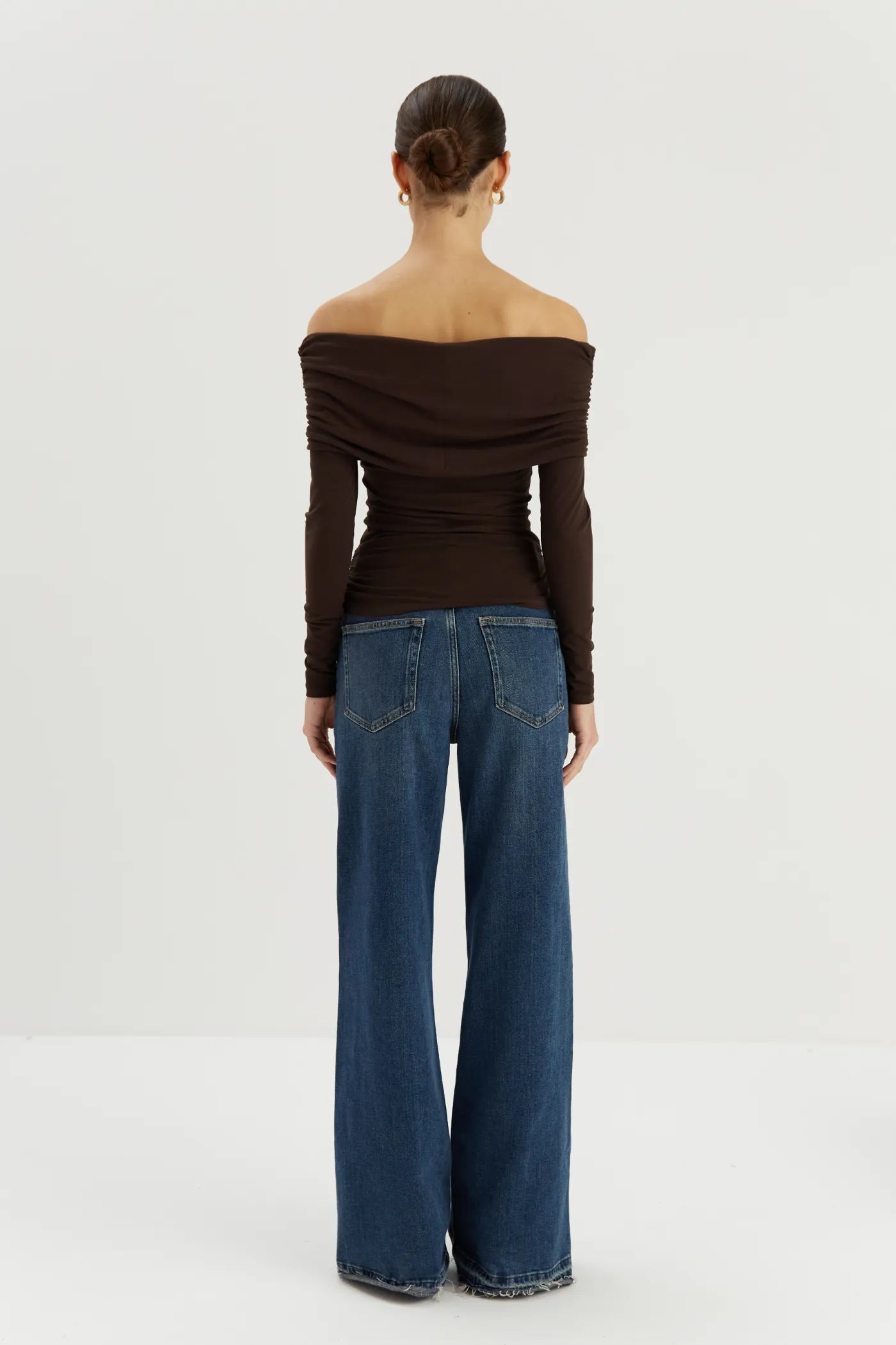 Bluzka z odkrytymi ramionami Leila