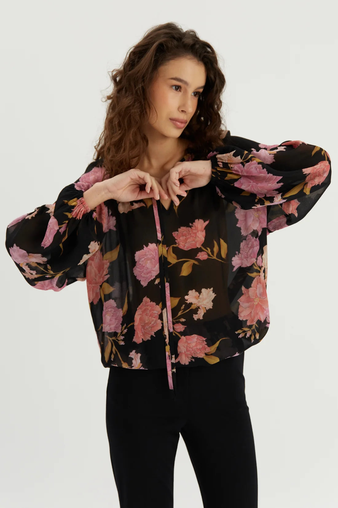 Bluzka w stylu boho Tess