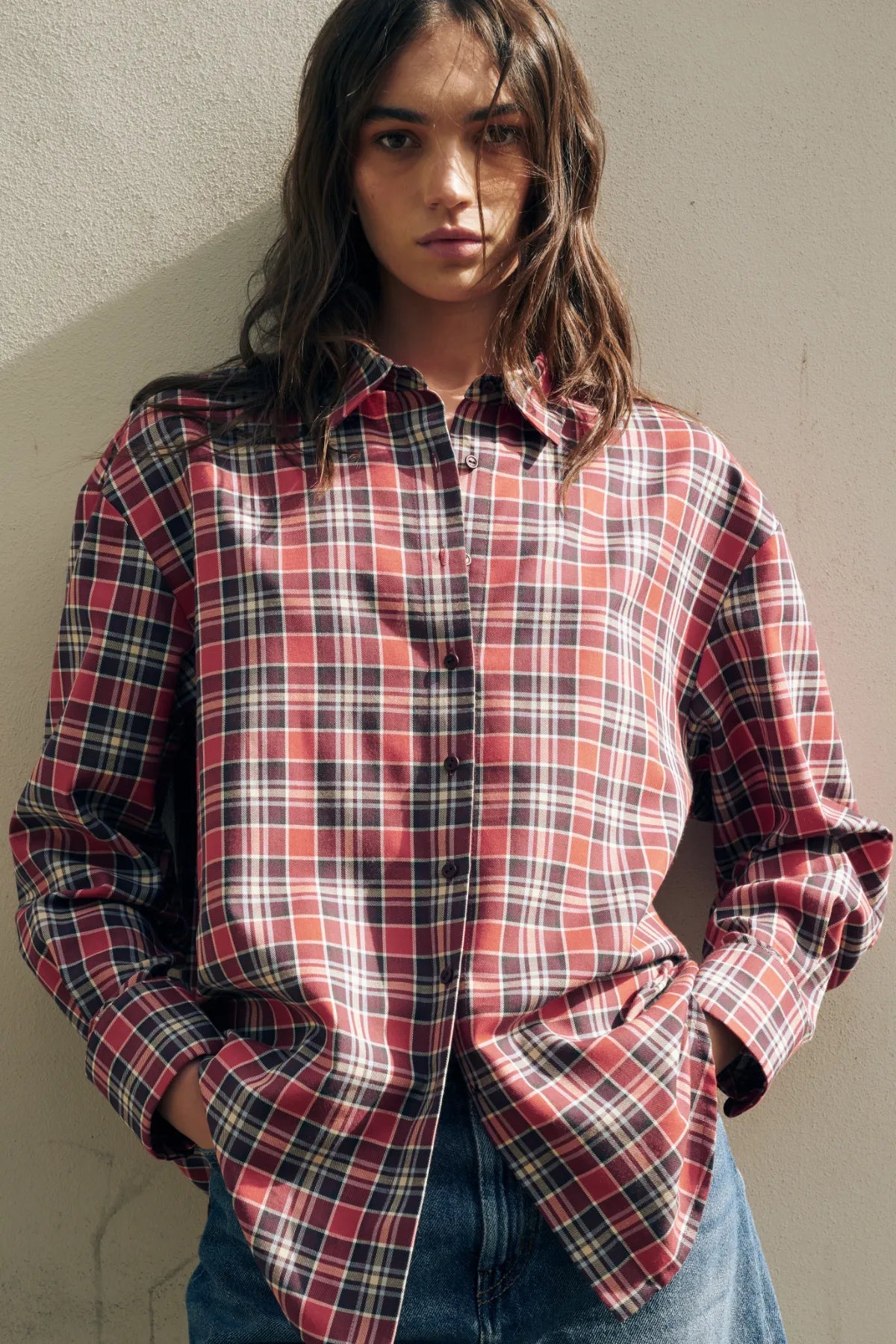 Astrid plaid shirt