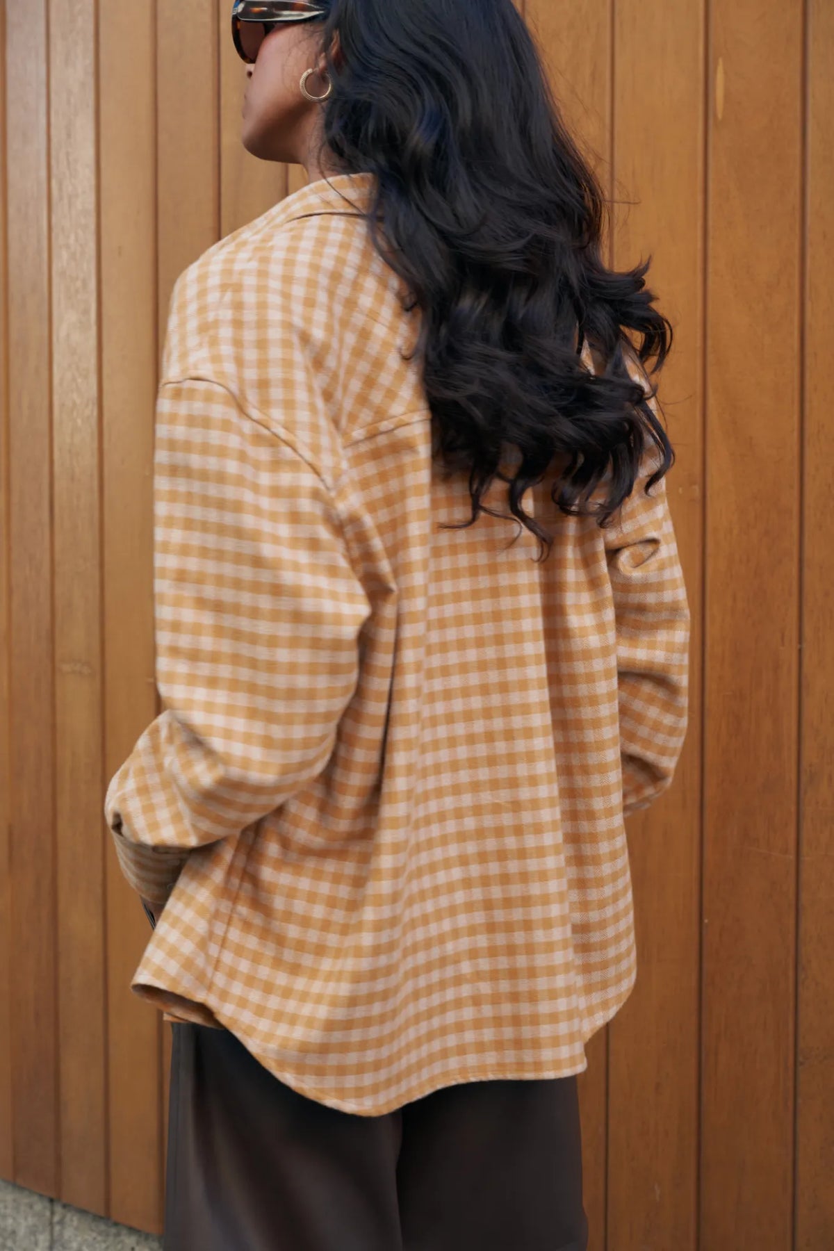 Vanda Checked Shirt – Soft Flannel Cotton