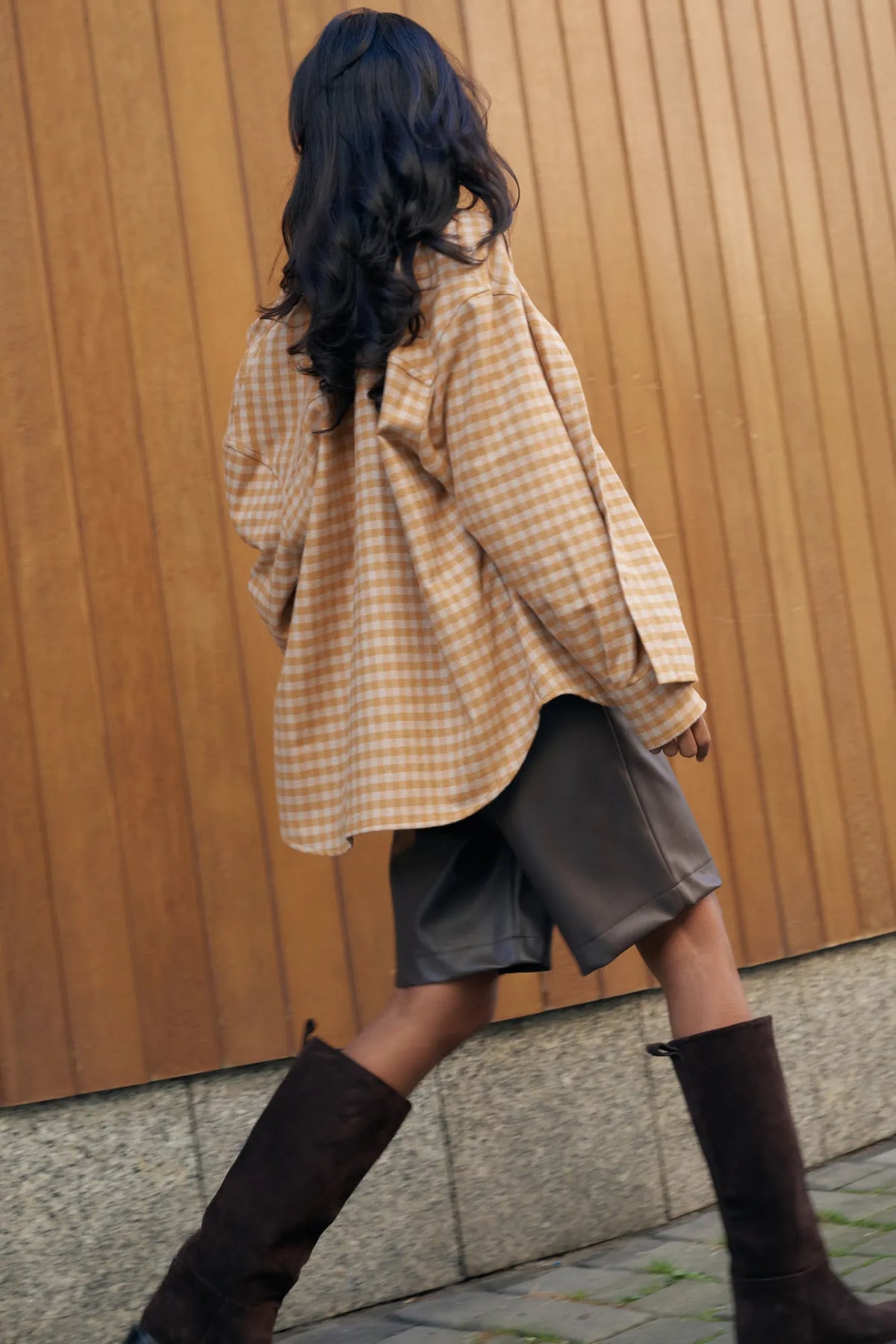 Vanda Checked Shirt – Soft Flannel Cotton