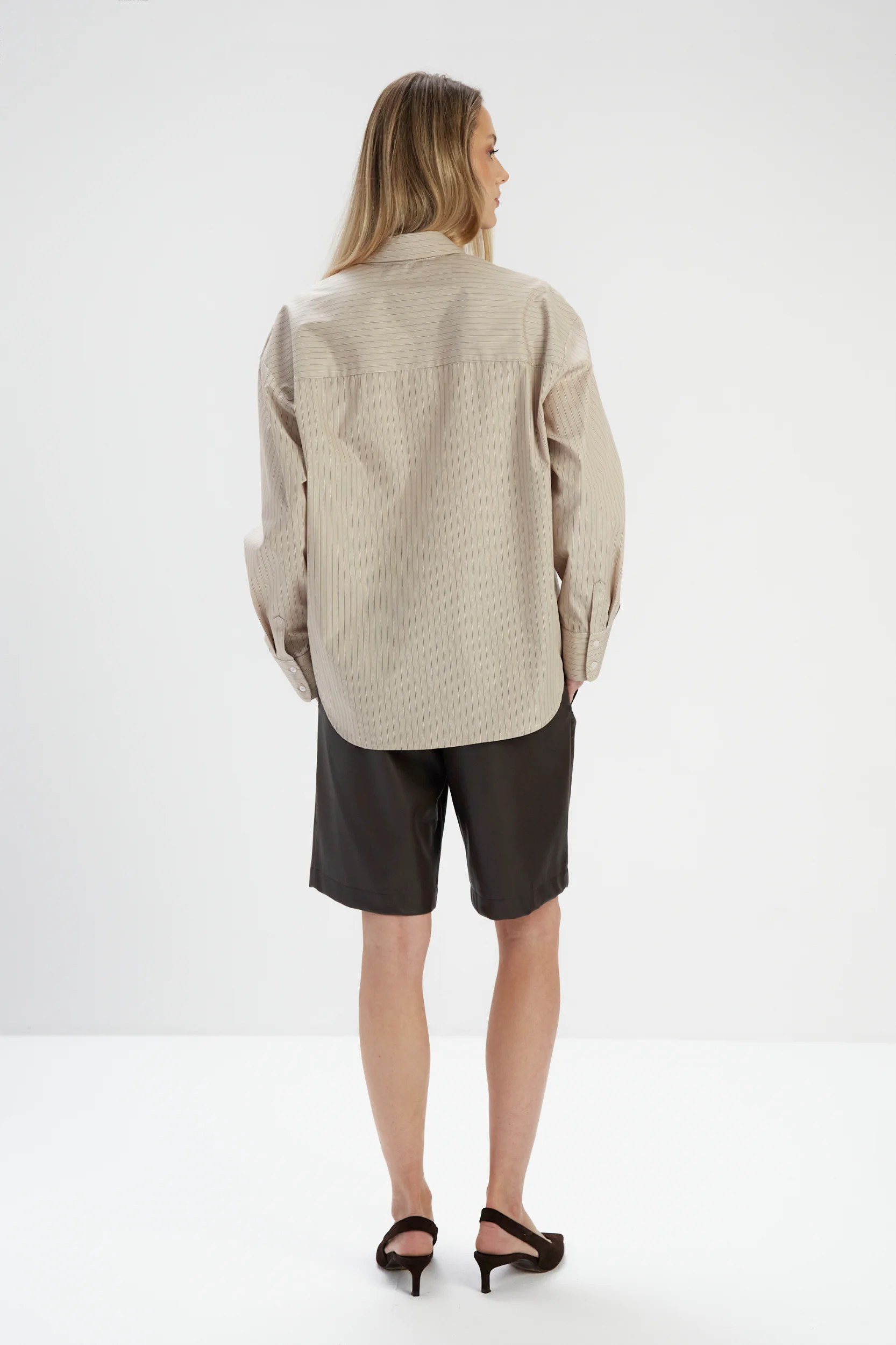 Koszula w kolorze beżowym Clara beige