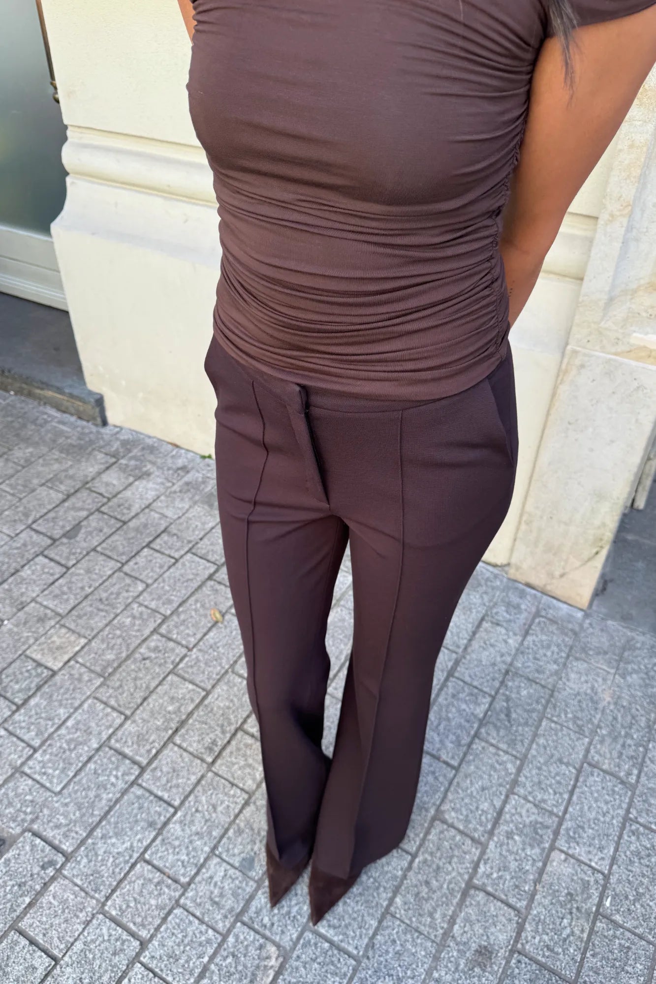 Mark flared trousers