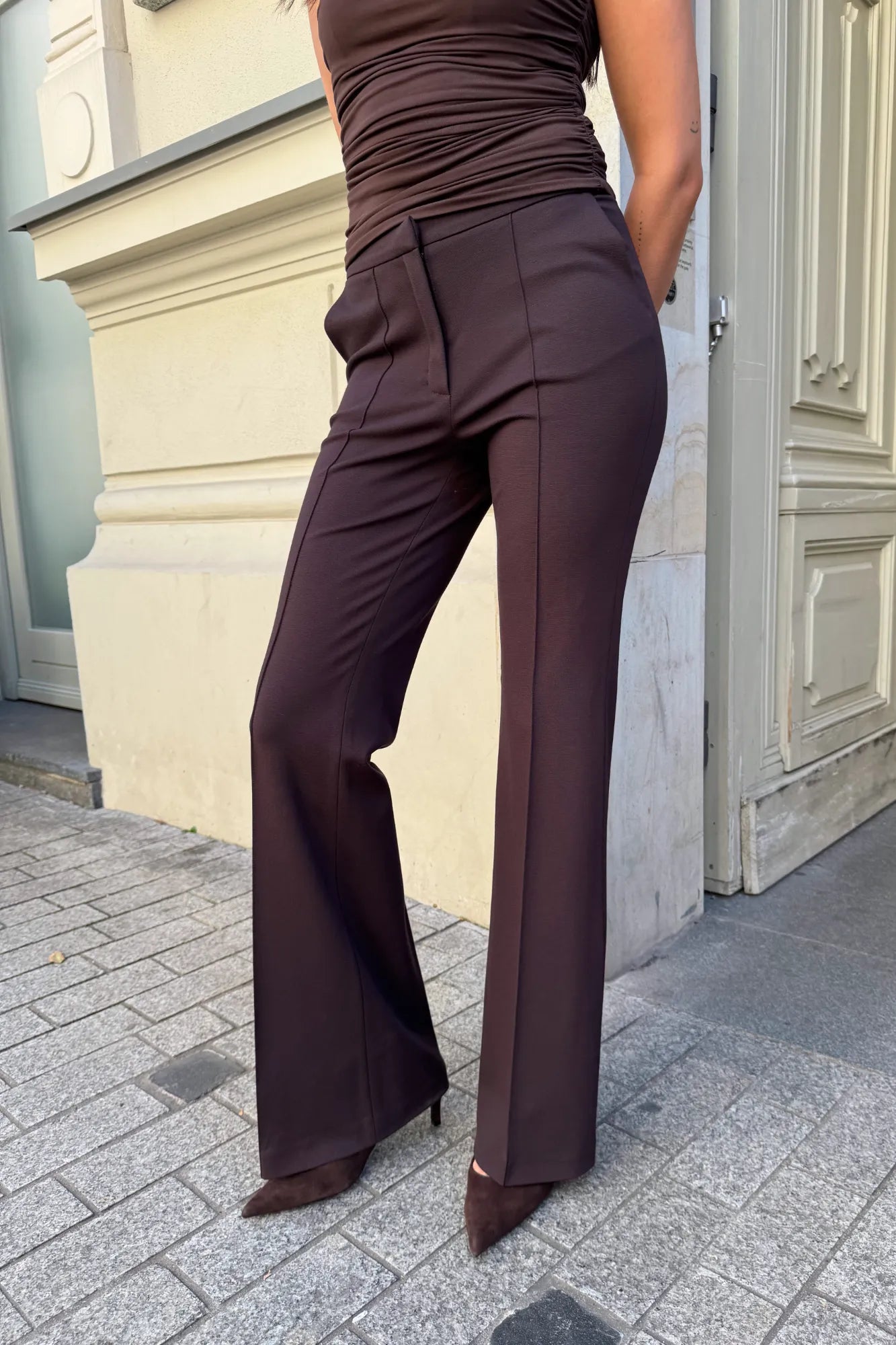 Mark flared trousers