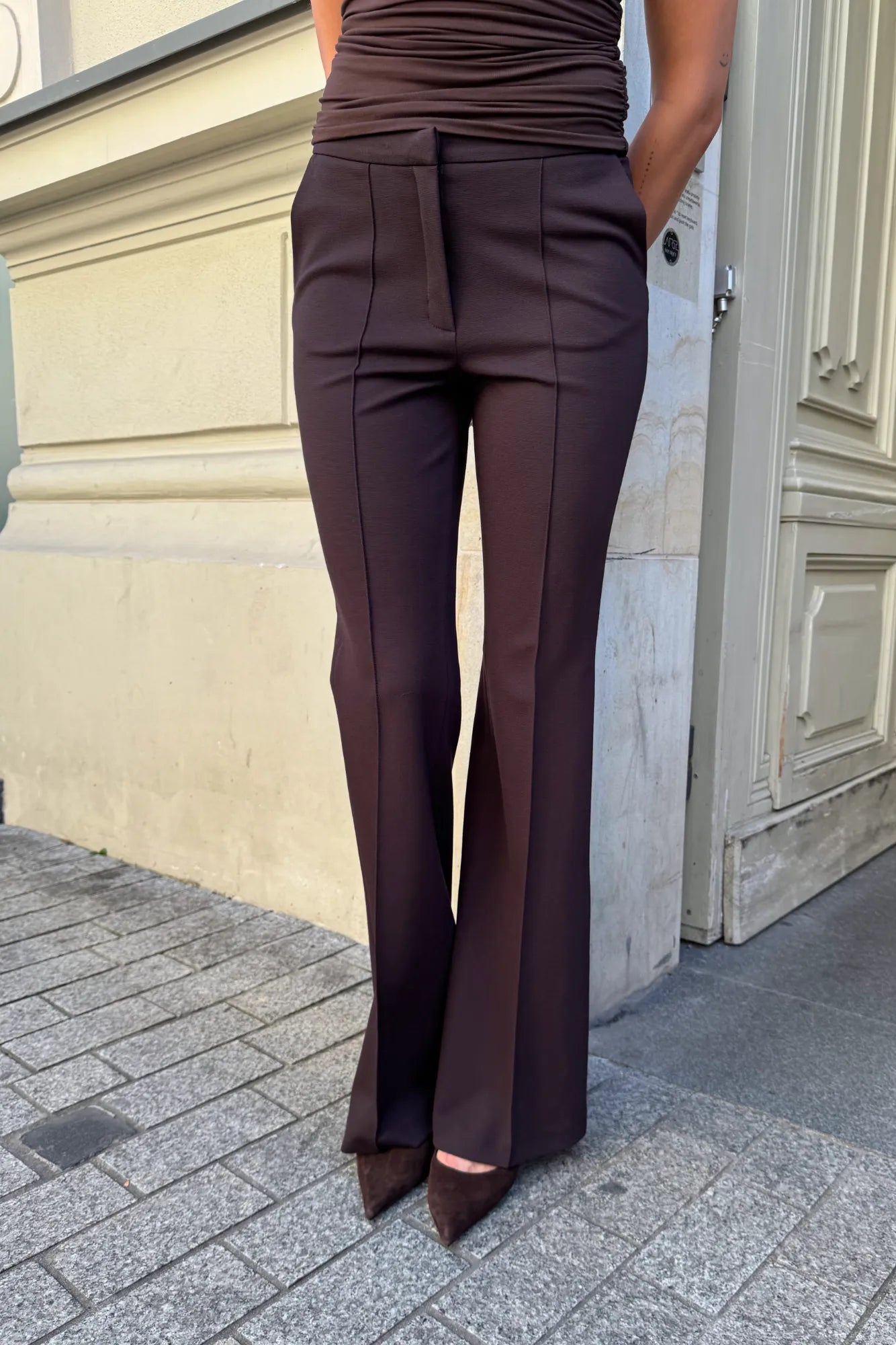 Mark flared trousers