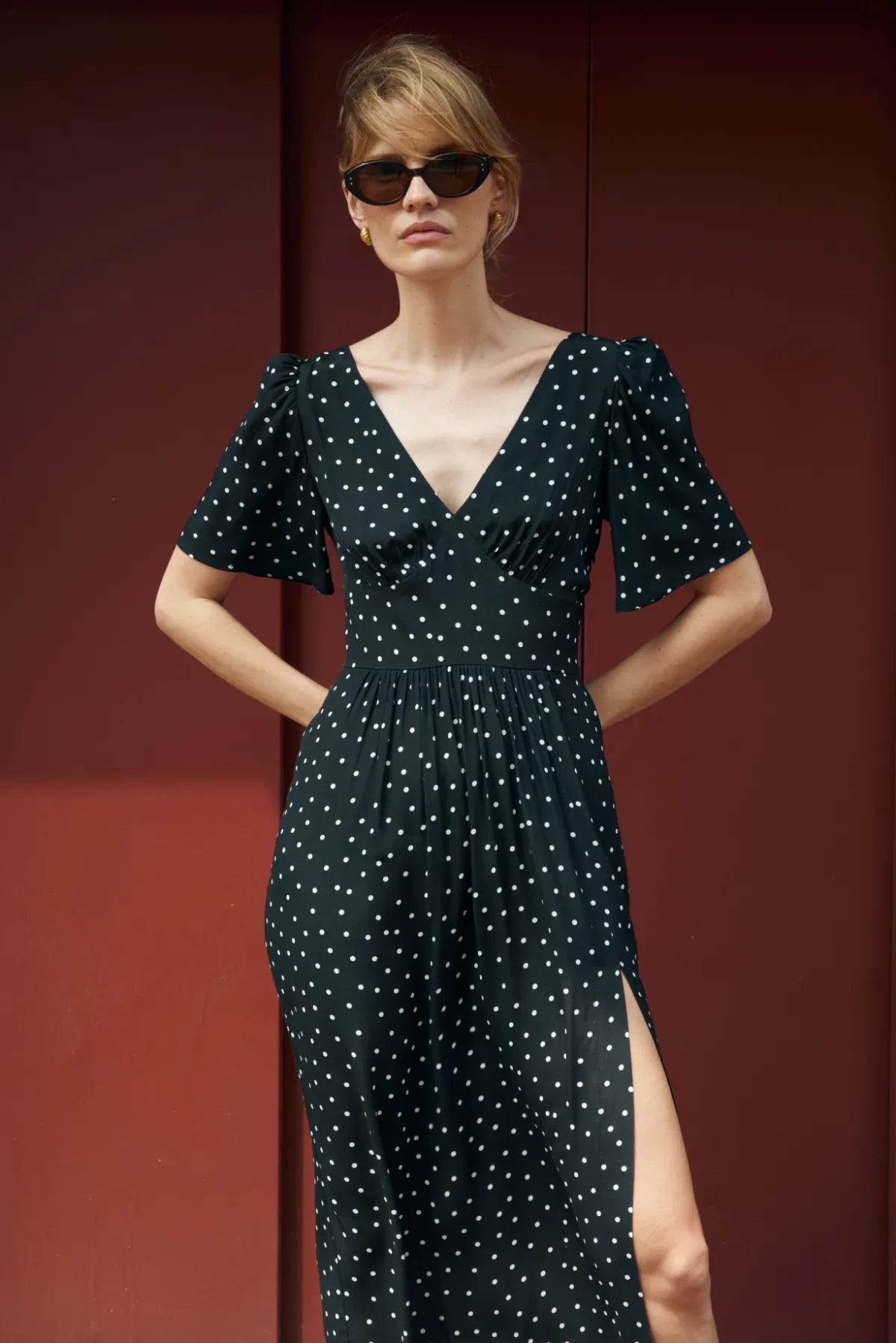 Lucia Polka Dot Dress
