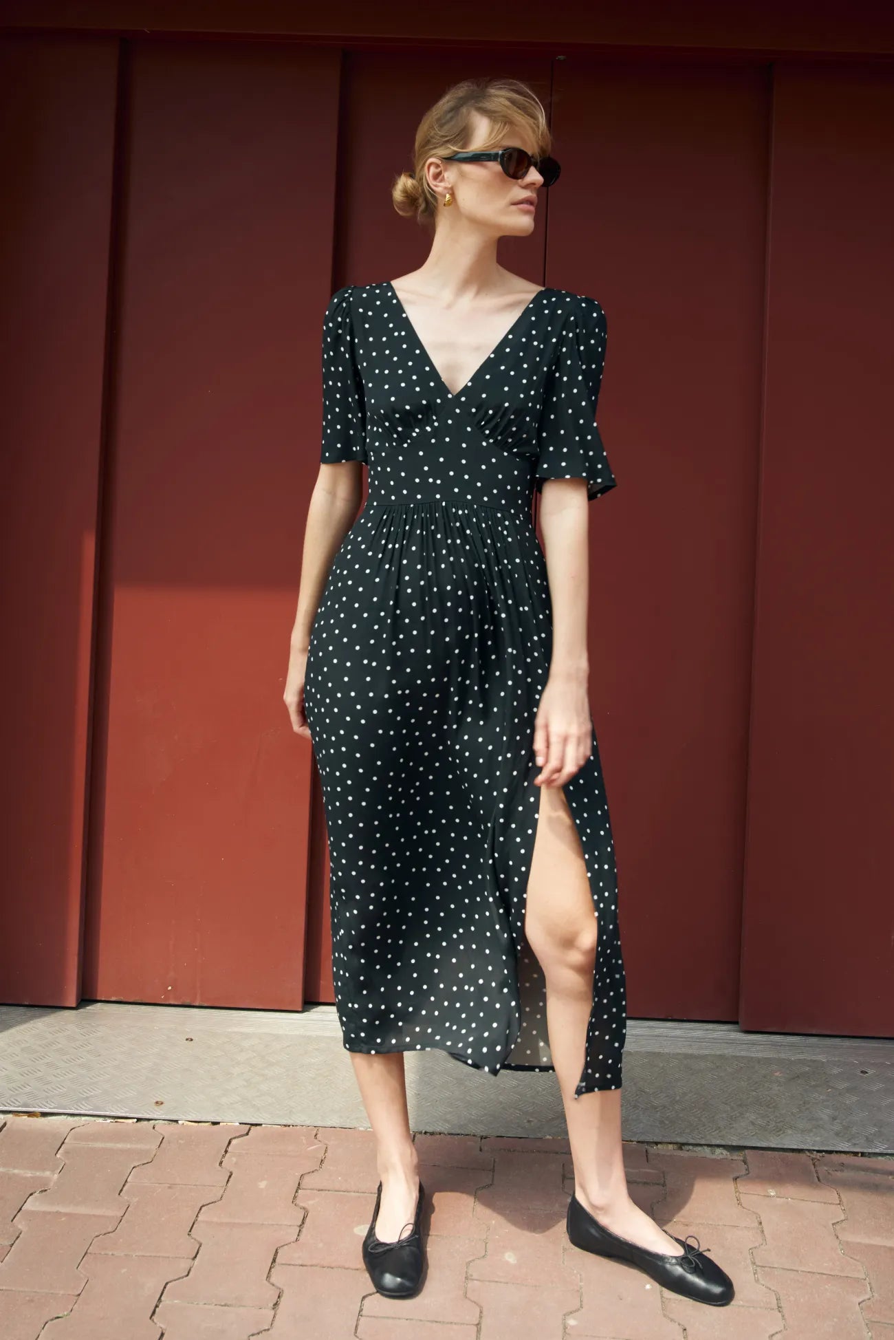 Lucia Polka Dot Dress