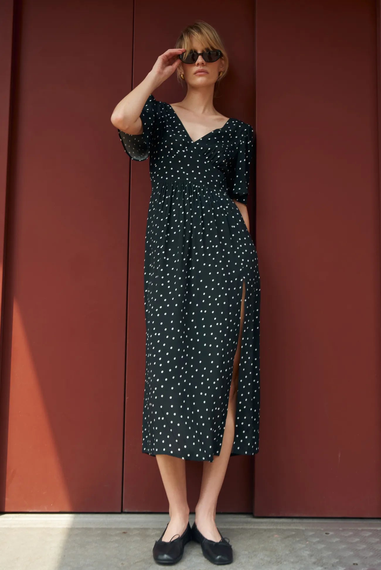 Lucia Polka Dot Dress