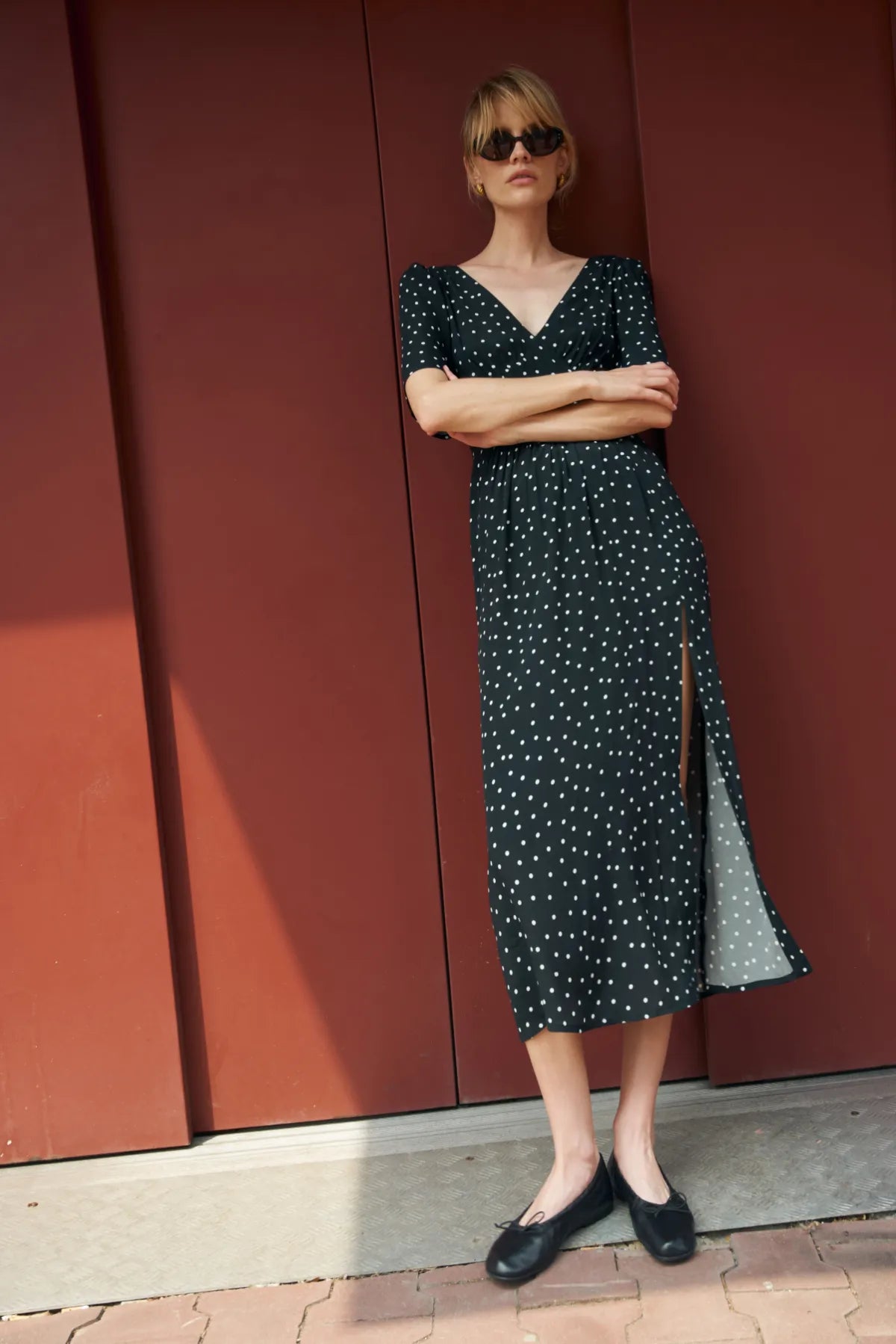 Lucia Polka Dot Dress