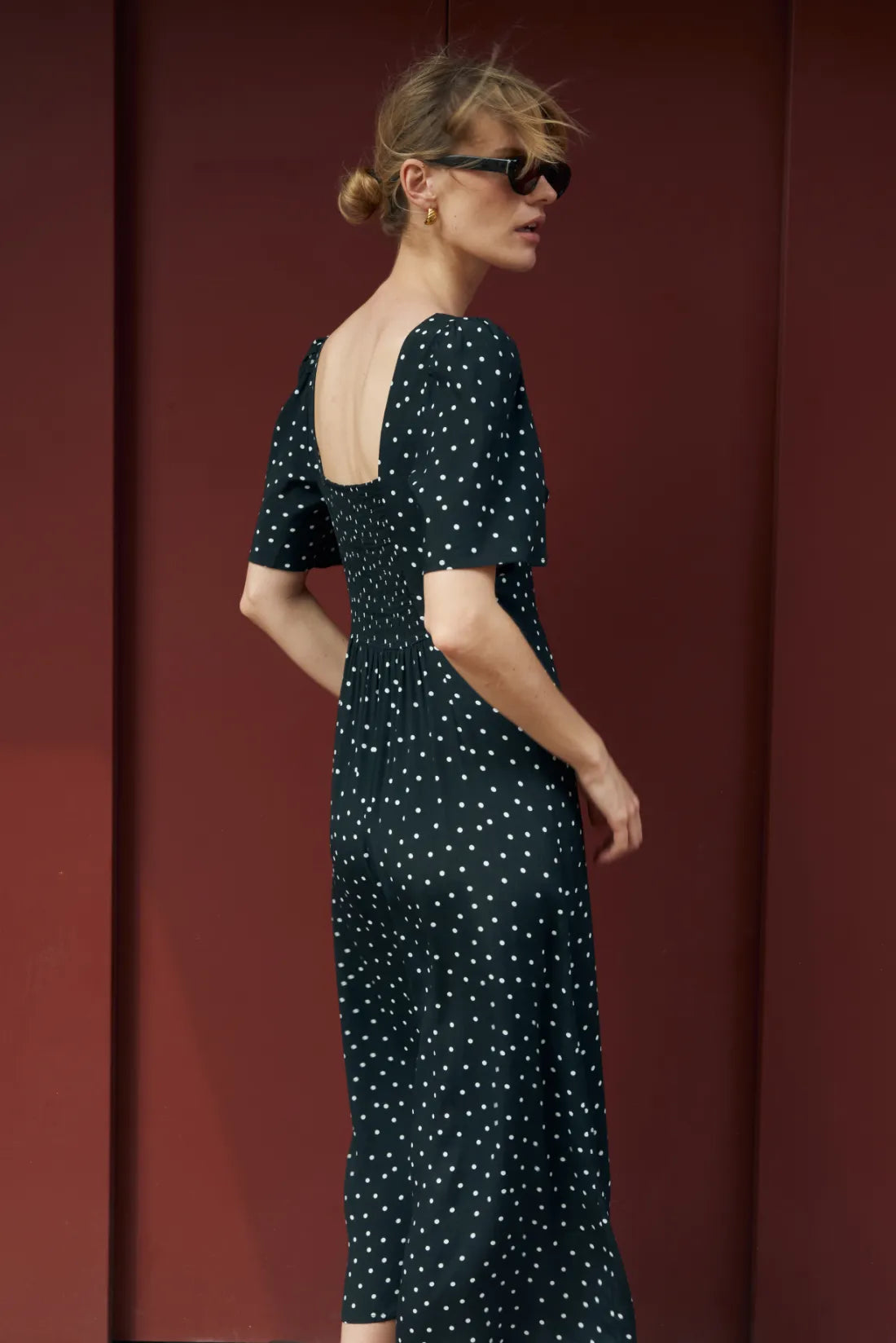 Lucia Polka Dot Dress