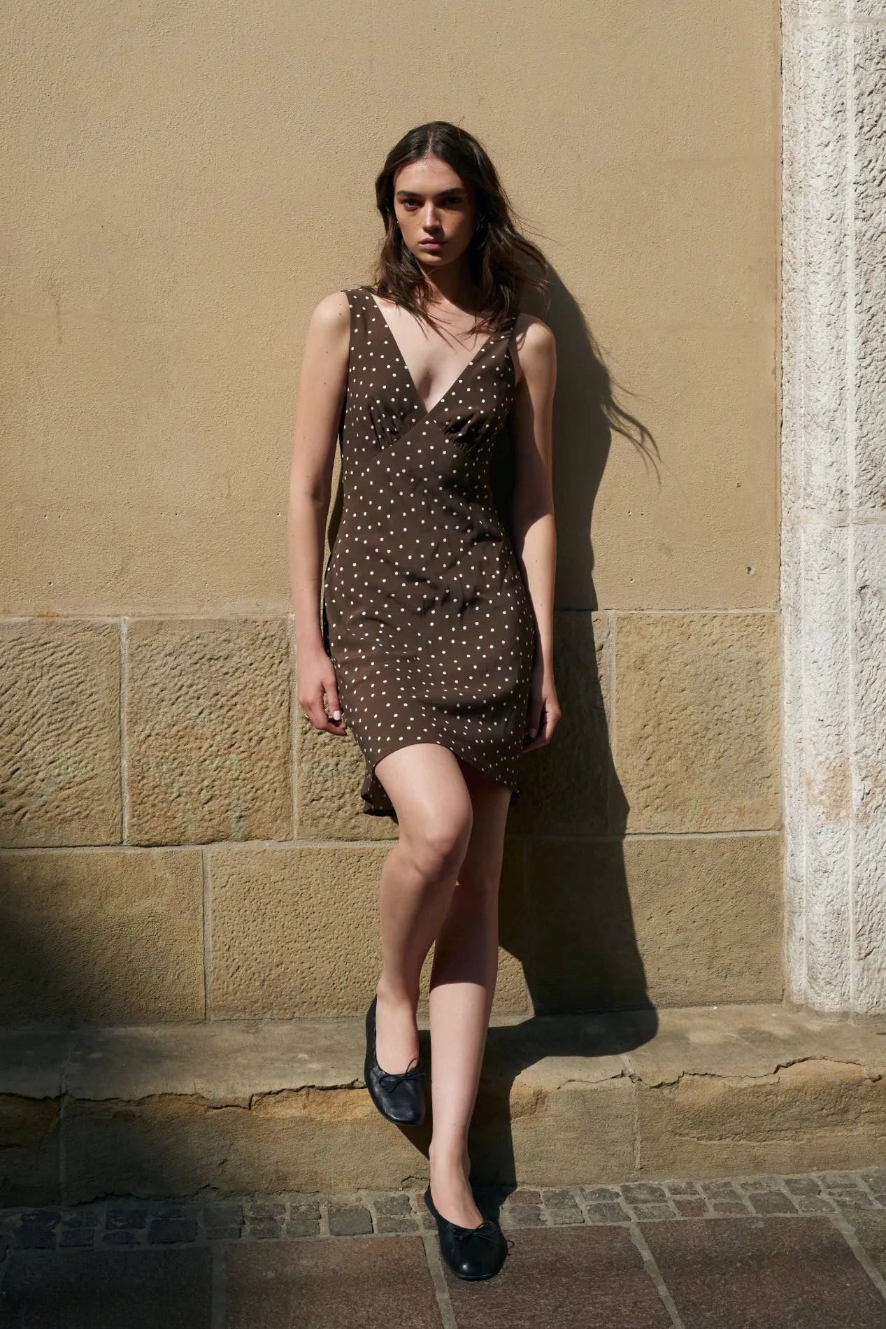 Joana Dot Polka Dot Dress